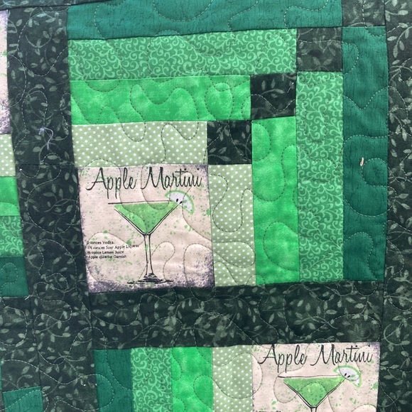 Quilt handmade apple martini - Picture 2 of 5
